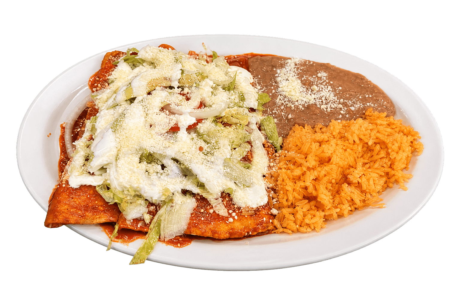 Red Enchiladas
