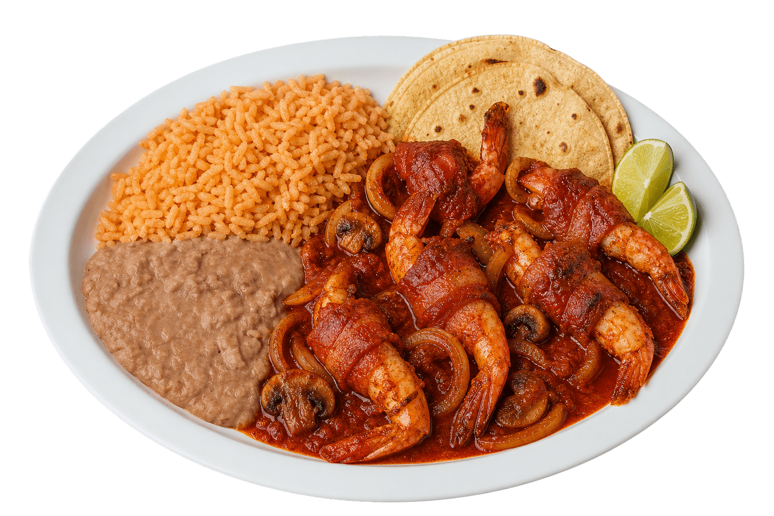 Bacon-Wrapped Diabla Shrimp